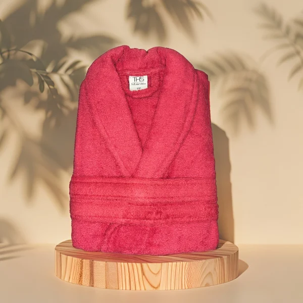 Halat Hotelier Frotir Bumbac Pakistanez-Rosu