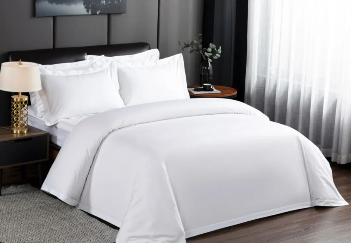 Lenjerie hoteliera single Satin Bumbac (Pat o persoana)