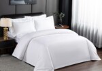 Lenjerie hoteliera single Satin Bumbac (Pat o persoana)