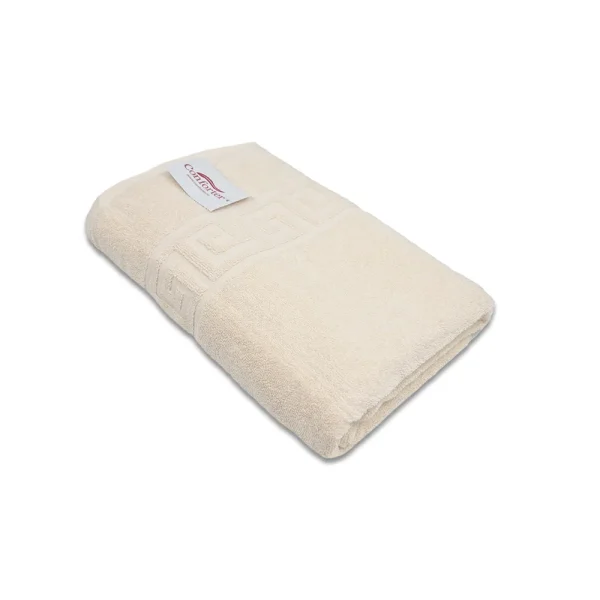 Prosop Bumbac 70×130cm 550 gr/mp Greek Border Ivory