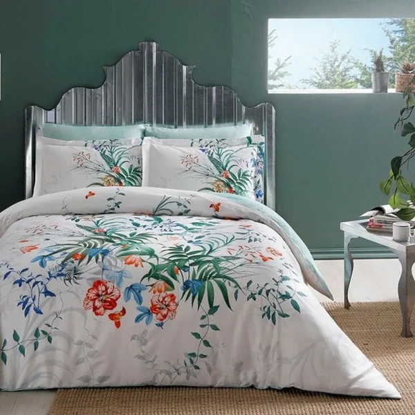 Lenjerie TAC King Size 6 piese bumbac dublu satinat Elegance Premium Aden