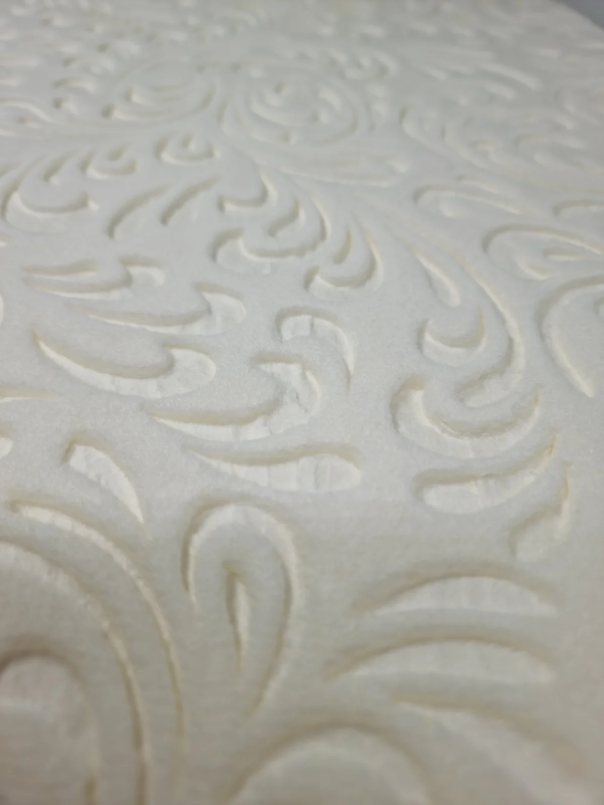 Patura embosata luxury 220x240cm Sarar Battaniye 3kg PGM-Crem