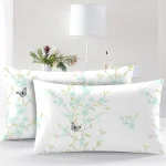 Set 2 fețe de pernă 50x70cm Deluxe Pucioasa Carina alb