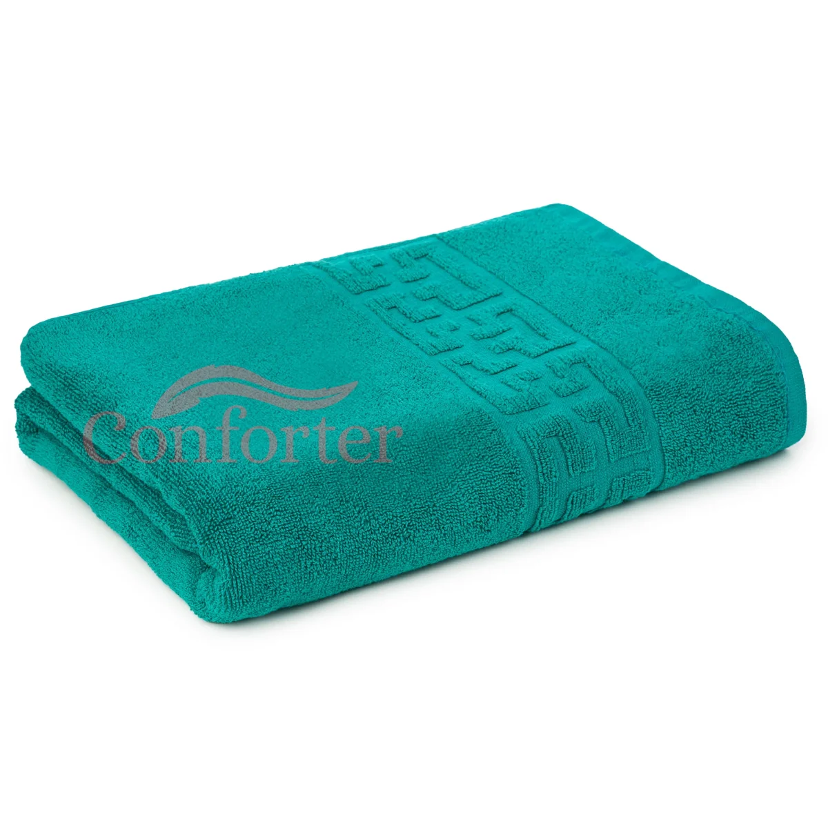 Prosop Plaja Bumbac 500g PRG513 Green Dark 80x160 cm
