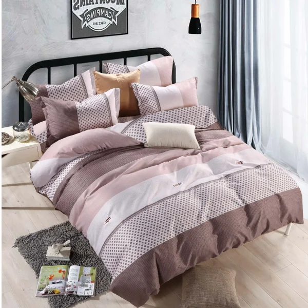 Lenjerie de pat single (o persoana) Finet 4 piese JFS45