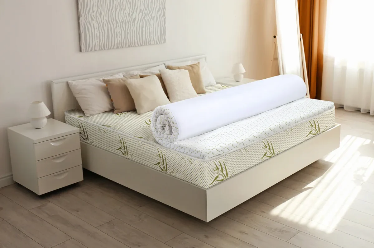 Topper saltea Viva Memory Dual Confort 120x190cm