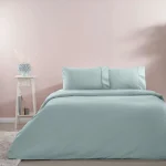 Lenjerie TAC 100% bumbac ranforce Basic Bleu