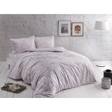 Lenjerie king size Castillo Lila 100% bumbac satinat TAC Mako