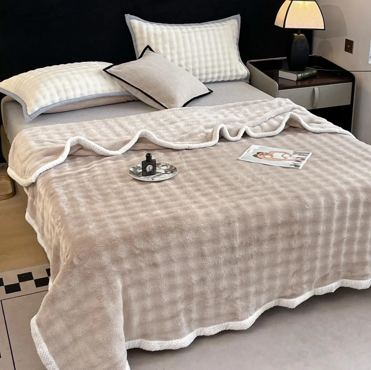 Patura Cocolino cu blanita 200X230 Crem