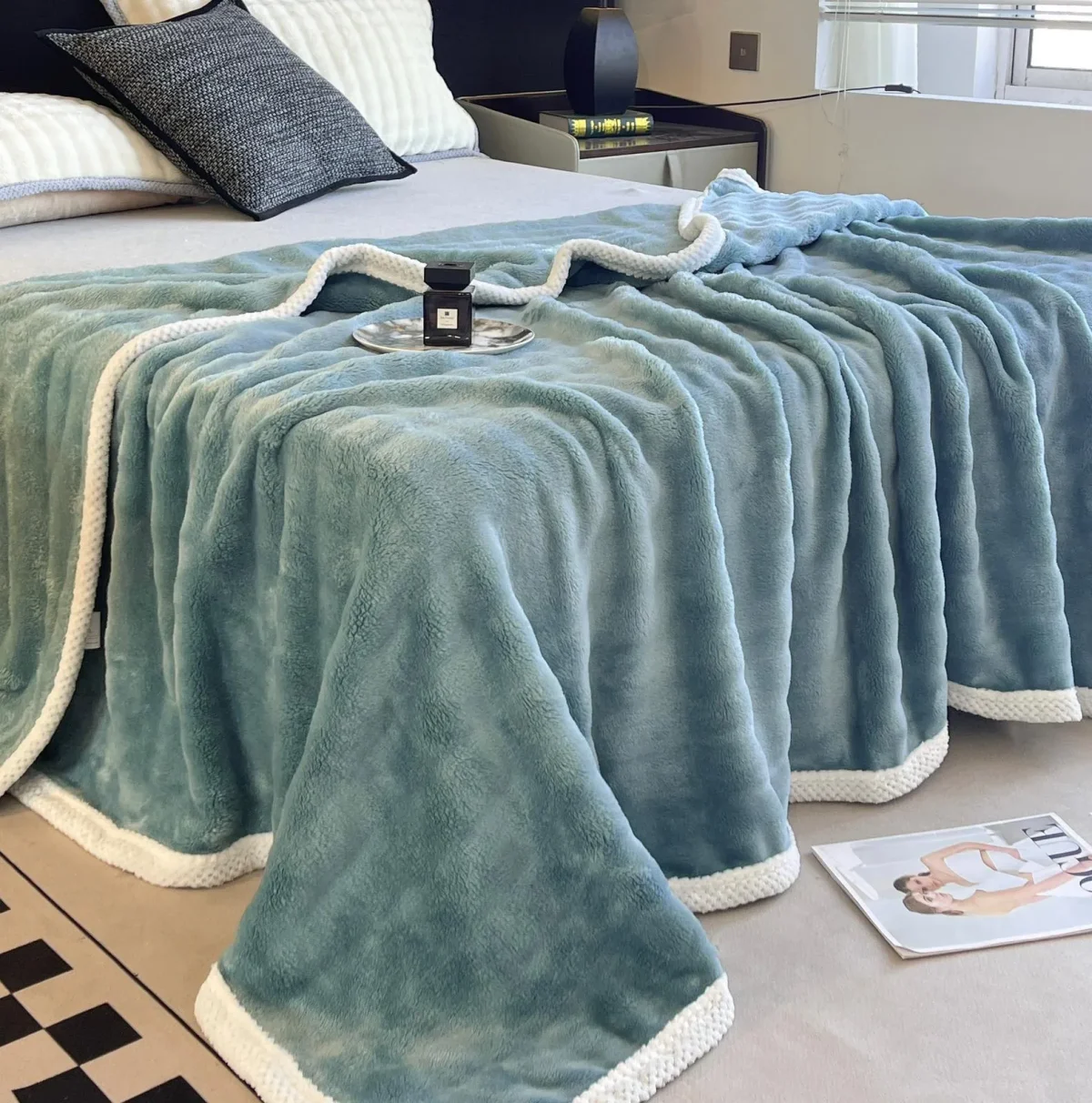 Patura Cocolino cu blanita 200X230 Mint