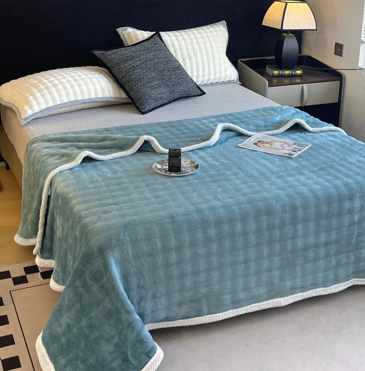 Patura Cocolino cu blanita 200X230 Mint