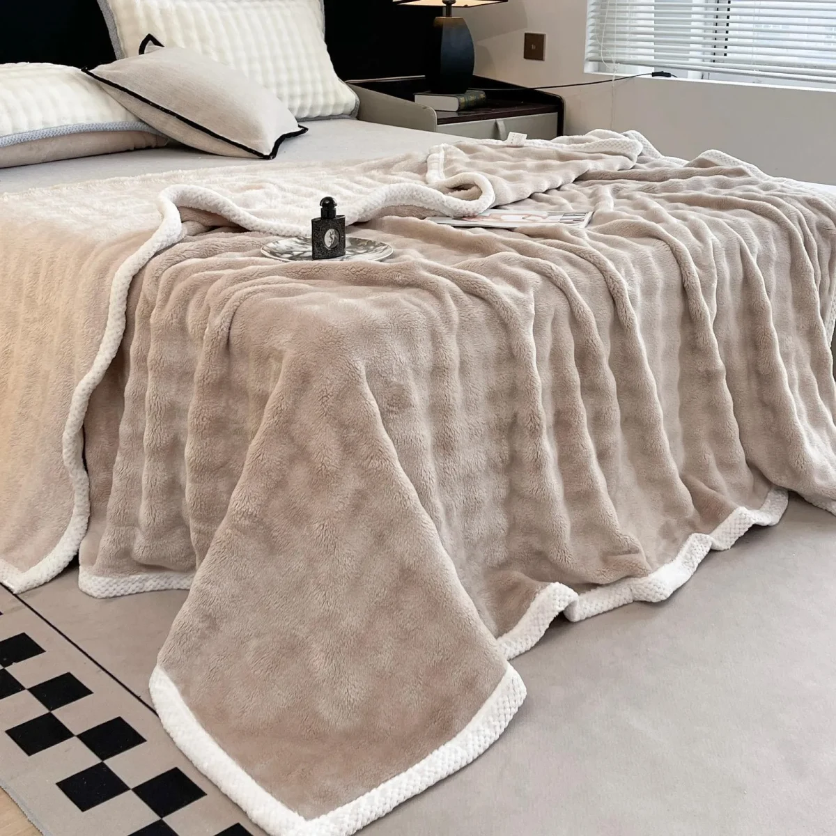 Patura Cocolino cu blanita 200X230 Crem