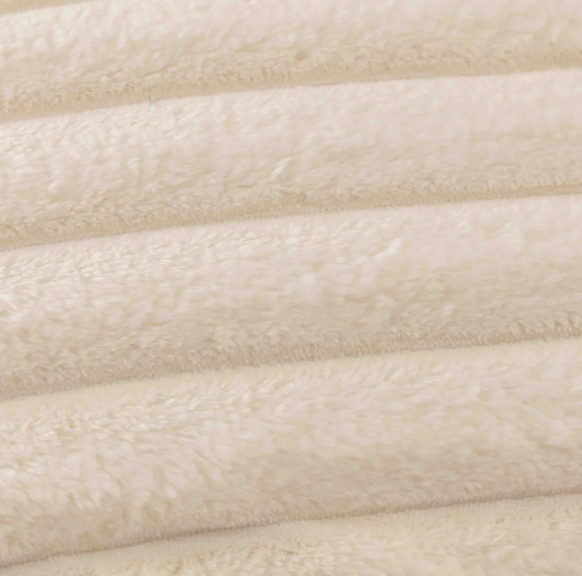 Lenjerie pat dublu cocolino pufoasa 4pcs Crem