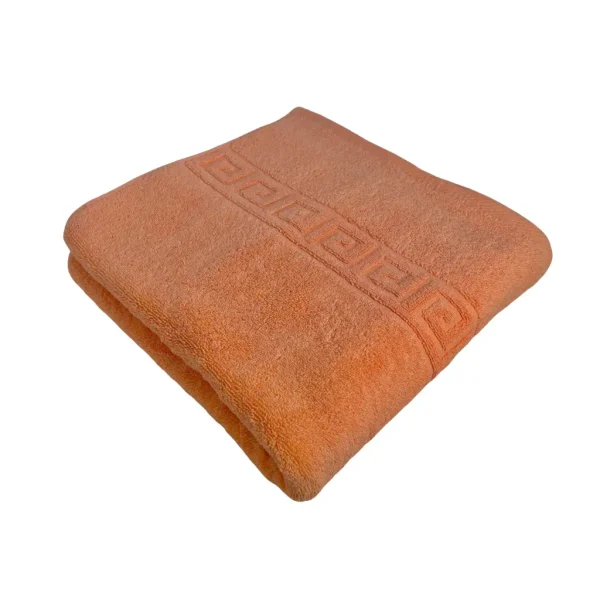 Prosop de Lux 50×90cm 100% Bumbac Pieptanat 650 g/mp-Peach