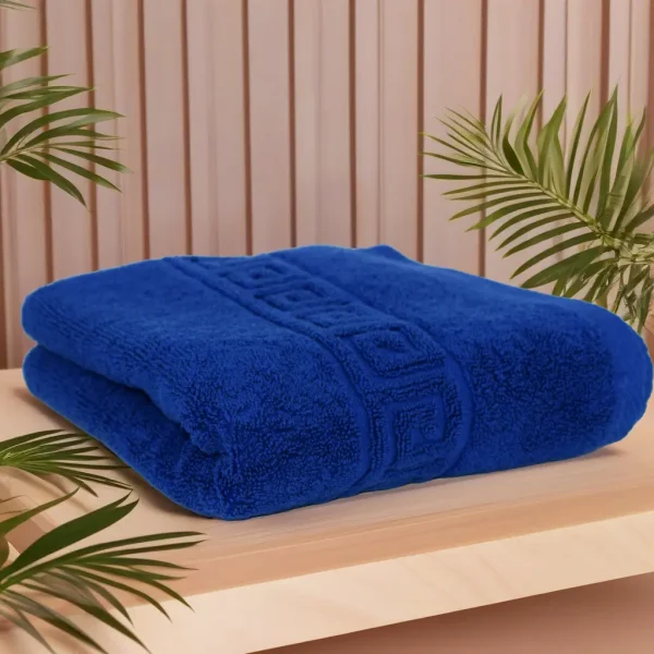 Prosop de Lux 50×90cm 100% Bumbac Pieptanat 650 g/mp-Royal Blue