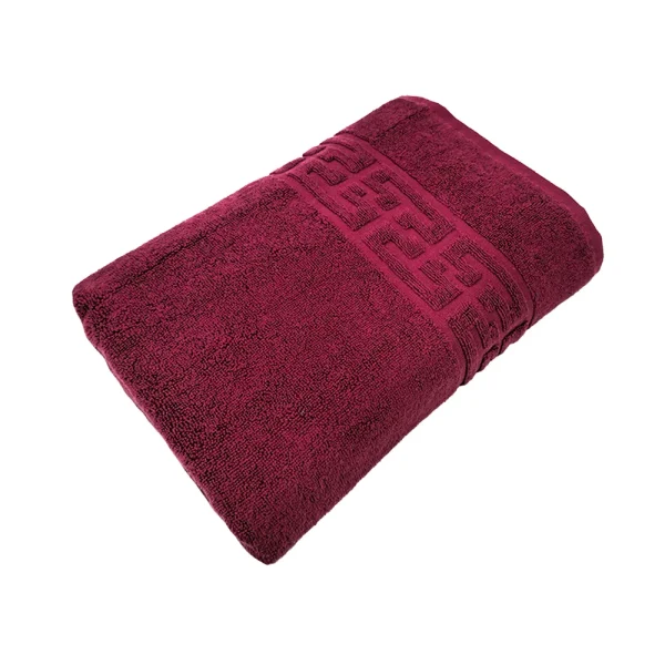 Prosop de Lux 70×130cm 100% Bumbac Pieptanat 650 g/mp-Burgundy