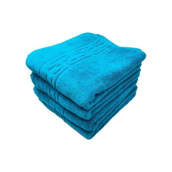 Set 4 Prosoape de Lux 50×90cm 100% Bumbac Pieptanat 650 g/mp-Turcoaz