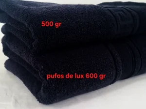 Prosop Pufos de Lux 50×90cm, 100% Bumbac Pieptanat, Zero Twist, 600 g/mp-Negru Prosop Pufos de Lux 50×90cm, 100% Bumbac Pieptanat, Zero Twist, 600 g/mp-Negru