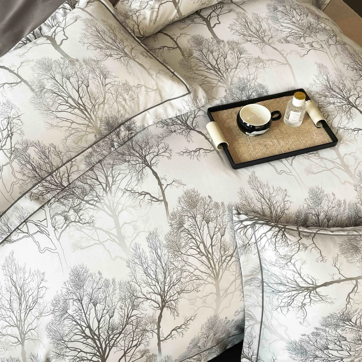 Lenjerie in cutie cadou Finet 6 piese cu elastic JLFC20