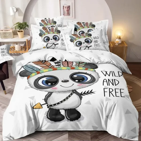 Lenjerie de pat 3D king size Finet 6 piese JFTD10