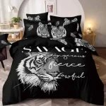 Lenjerie de pat 3D king size Finet 6 piese JFTD14