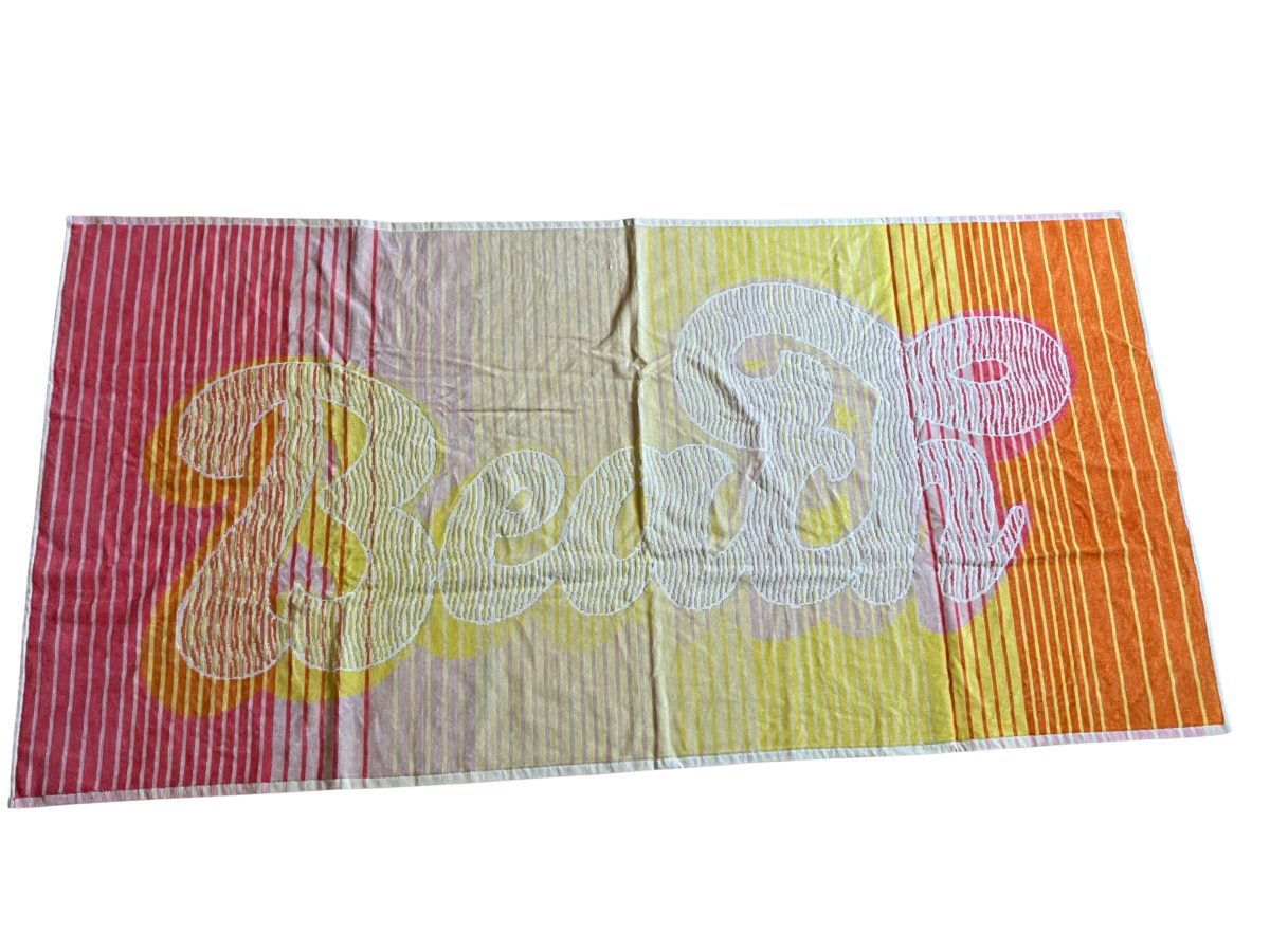 Prosop plaja 80×160 cm 100% bumbac Beach Orange