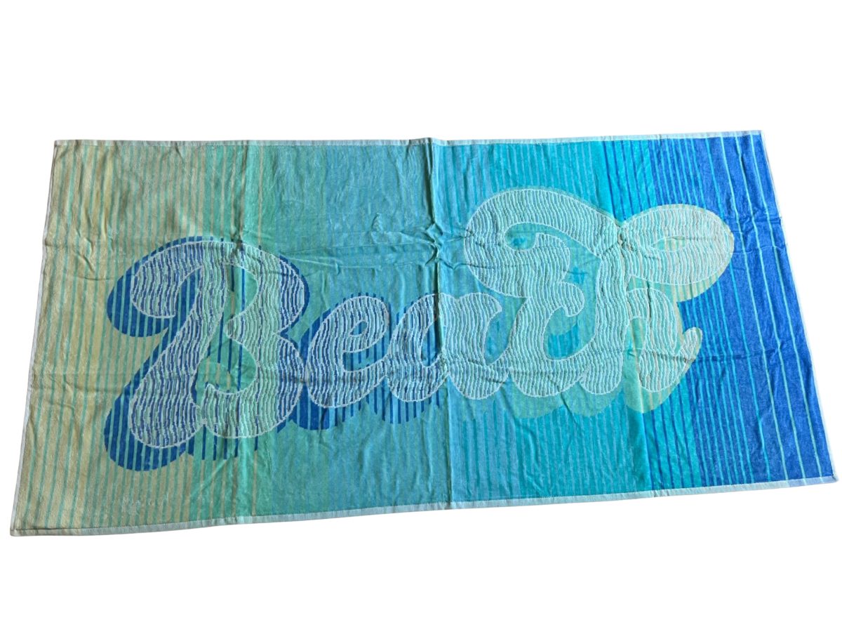 Prosop plaja 80×160 cm 100% bumbac Beach Blue