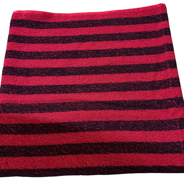 Prosop plaja 80×160 cm 100% bumbac Stripes Red