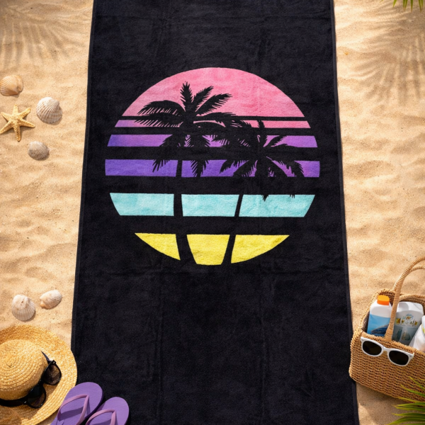 Prosop plaja 80×160 cm 100% bumbac Sun