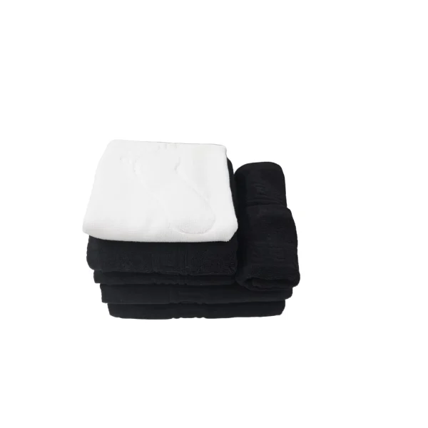 Set 7 Prosoape Bumbac Pakistanez Greek Border Negru