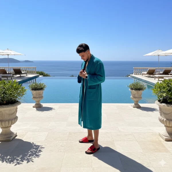 Halat Hotelier Frotir Bumbac Pakistanez-Mint green