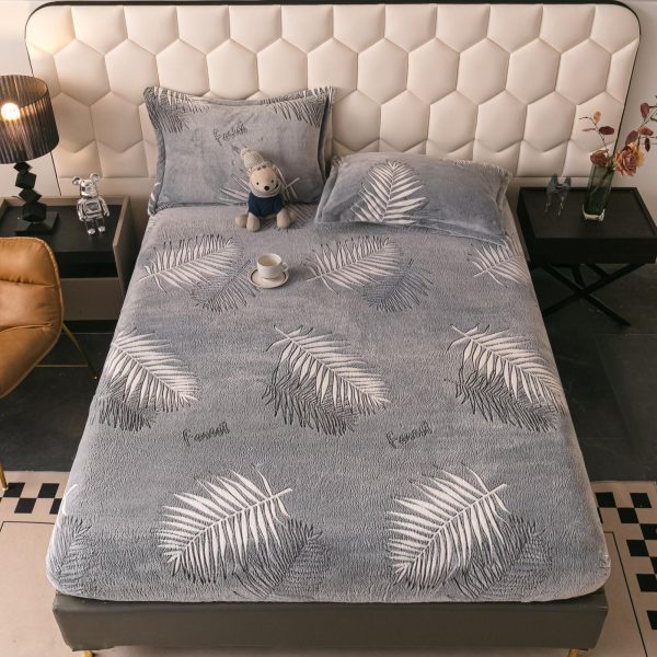 Husă de Pat Cocolino – 3 Piese, Cearșaf cu Elastic+2 fete de perna