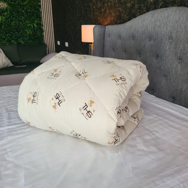 Pilota Lana Merino Comfort | 800 g/mp | 200x220 cm | 4 anotimpuri | crem/oita