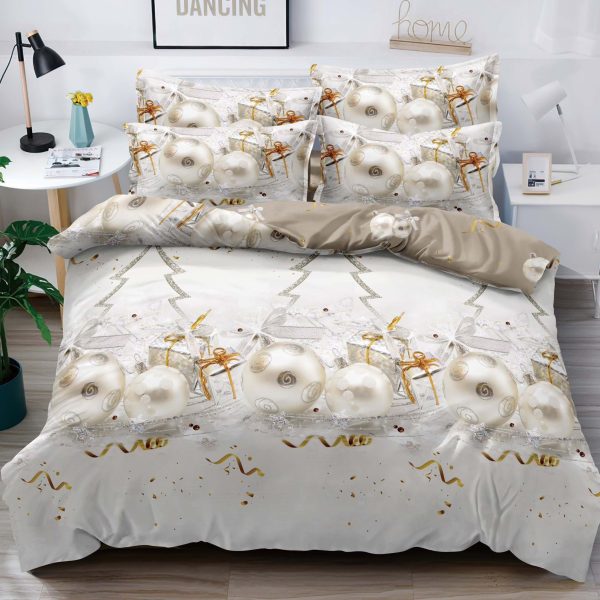 Lenjerie Craciun Single (O Persoana) Finet Bumbac