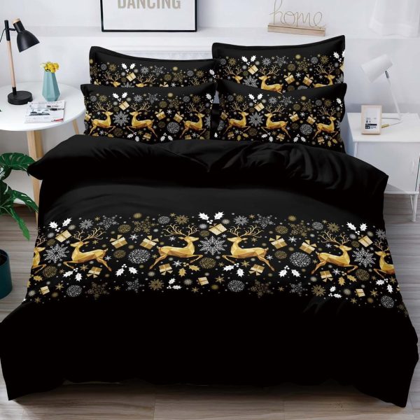 Lenjerie Craciun Single (O Persoana) Finet Bumbac XMS-S-