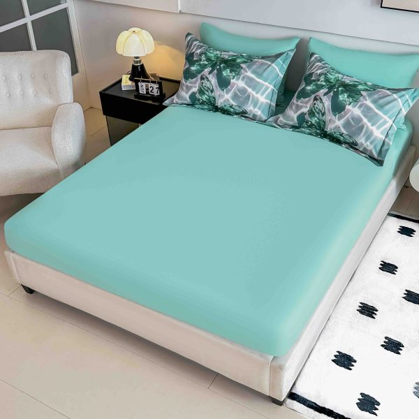 Lenjerie de Pat Finet – 4 piese, imprimare digitală 5D, pentru 1 persoană