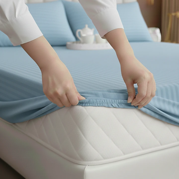 husa-pat-dublu-elastic-damasc-bleu