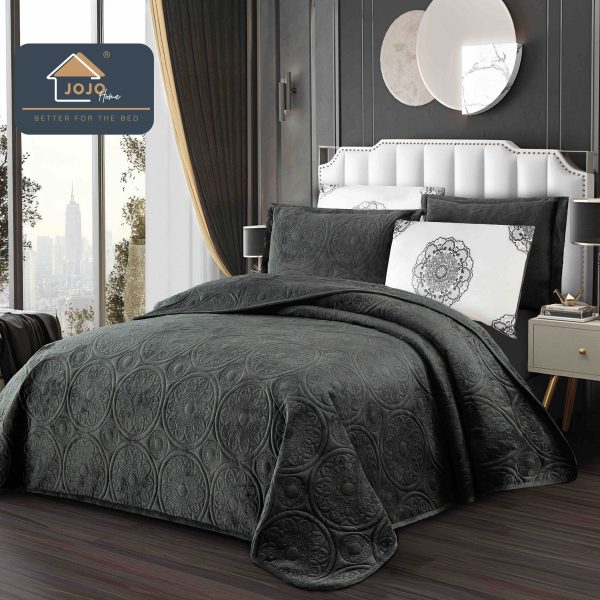 Set Cuvertura Catifea Luxury 220x240cm