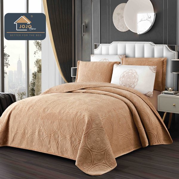 Set Cuvertura Catifea Luxury 5 piese