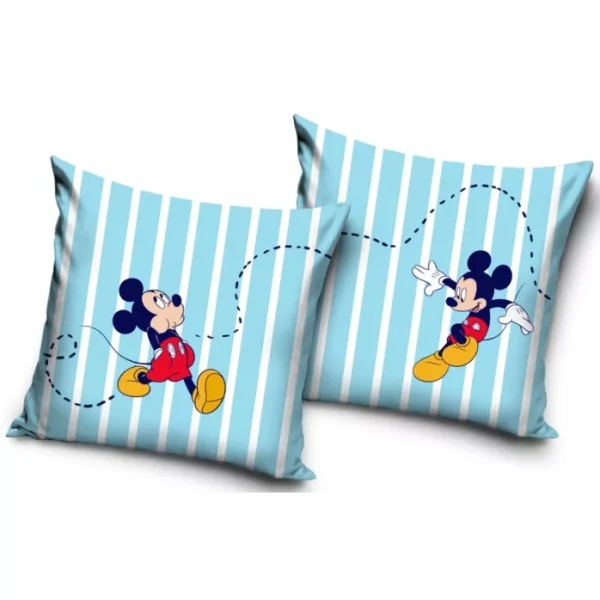 Față de pernă cu ambele fete imprimate cu Disney Mickey 3-40x40 cm