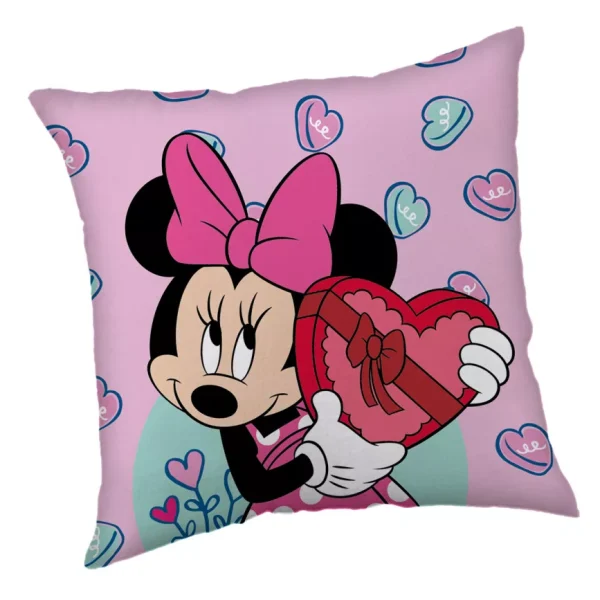 Față de pernă Minnie Purple -40x40 cm Catifea-Disney