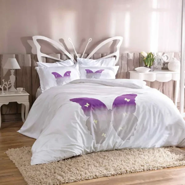 Lenjerie de Pat Glow Fosforescentă Premium – Bumbac Satinat DELUXE