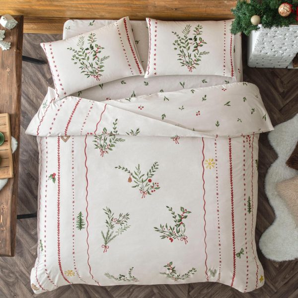 Lenjerie de Pat Mistovia Fosforescentă Premium – Bumbac Satinat DELUXE