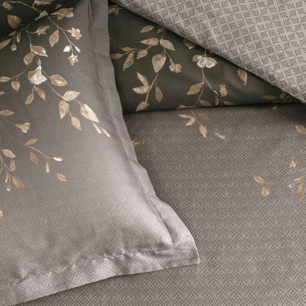 Lenjerie TAC King Size 4 piese bumbac dublu satinat Elegance Premium ELARIS