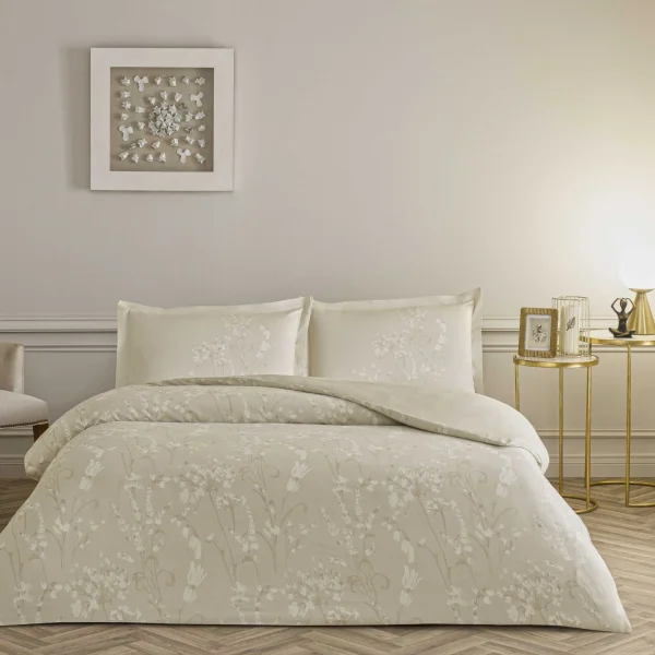 Lenjerie TAC King Size 4 piese bumbac dublu satinat Elegance Premium,Glint