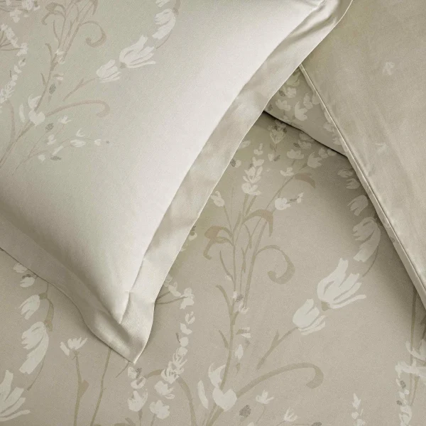Lenjerie TAC King Size 4 piese bumbac dublu satinat Elegance Premium,Glint