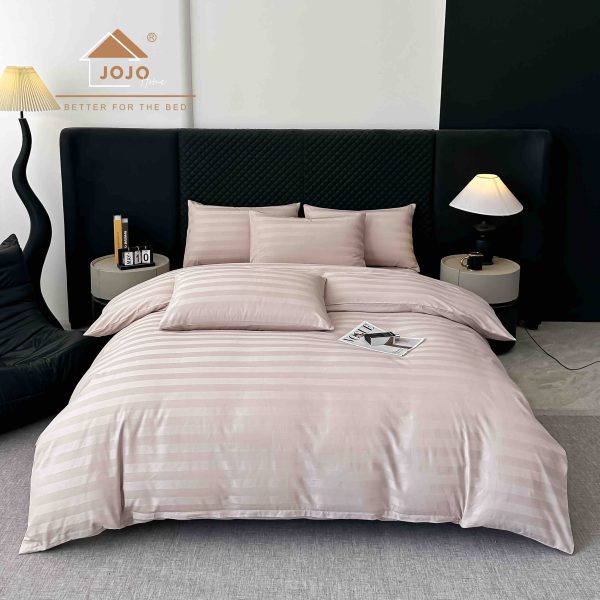 Lenjerie king size cu elastic Damasc,bumbac 100%,6 piese-Empress
