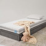 Saltea de pat Junior iSleep- Tehnologie arcuri pocket SpringSac Firm, Memory Gel