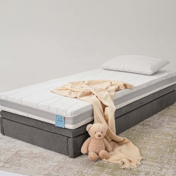 Arta Somnului Saltea de pat Junior iSleep- Tehnologie arcuri pocket SpringSac Firm, Memory Gel